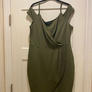 Army Green Cocktail Dress